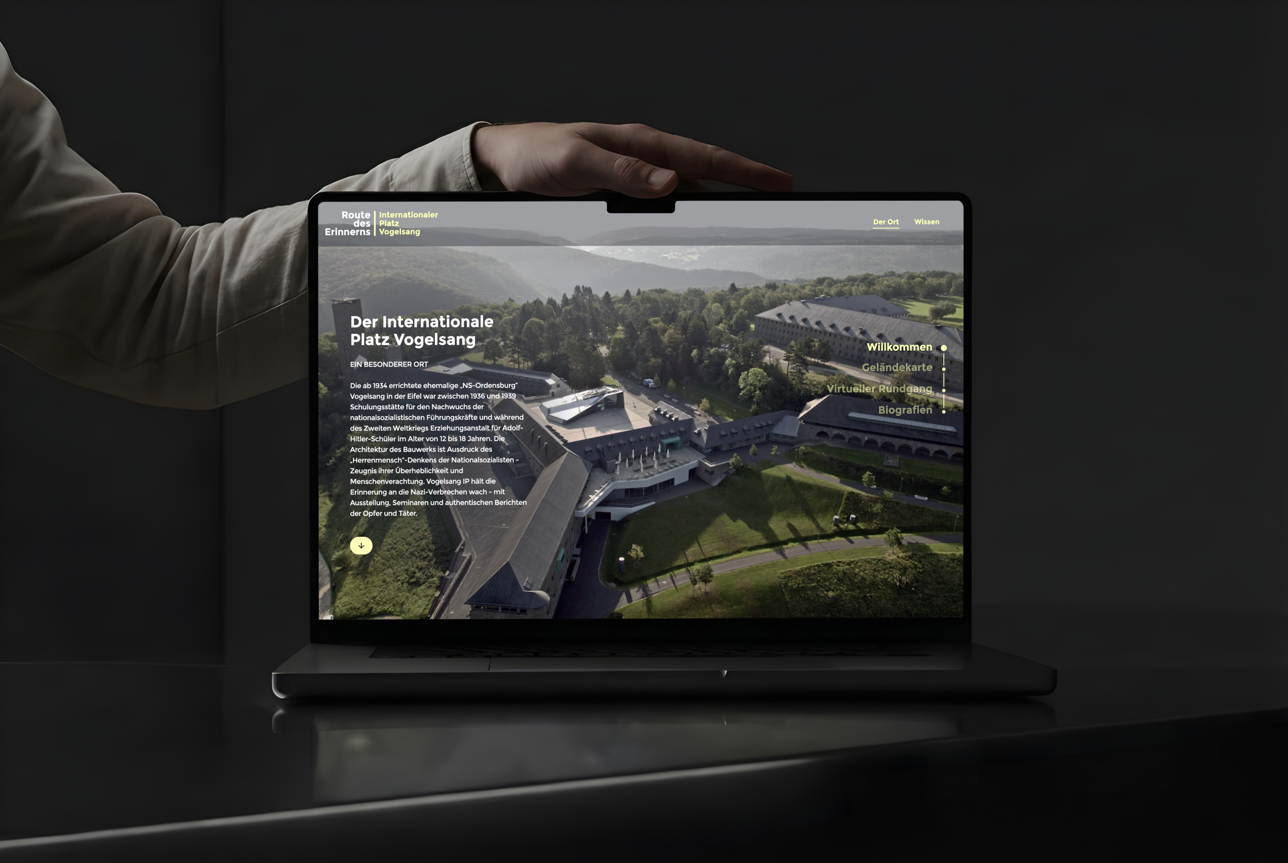 Route of Remembrance – digital learning platform for historical sites in the Aachen region