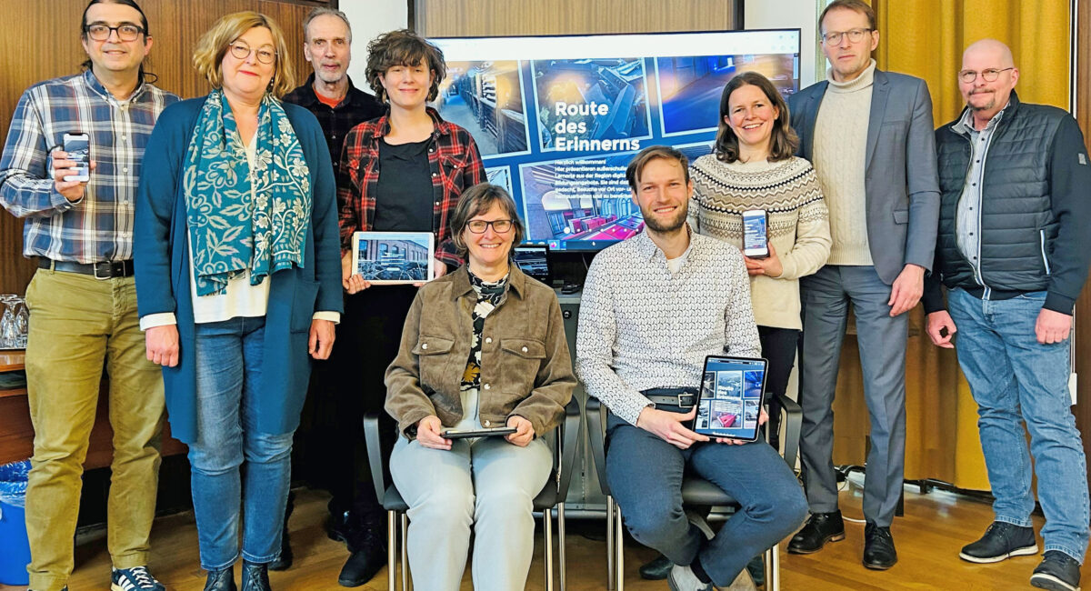 Group photo of representatives from the StädteRegion Aachen